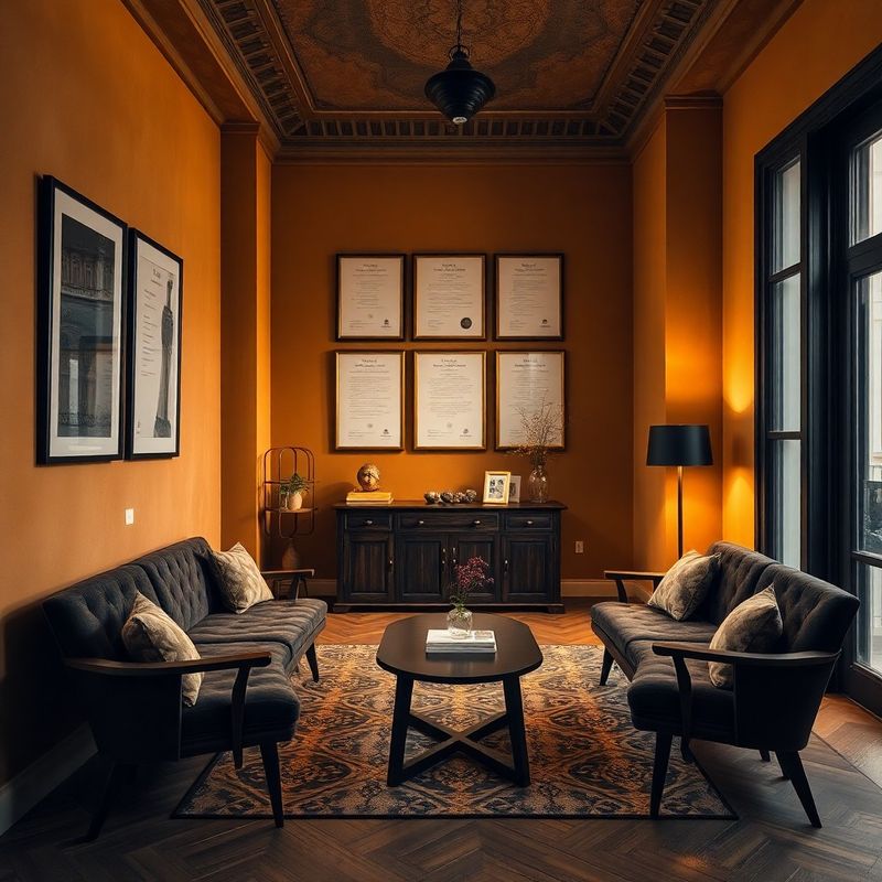 Interior boutique de consultanță financiară la Sibiu